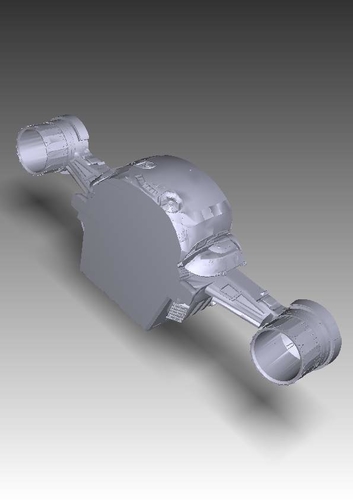Firefly Serenity spaceship from Firefly 3D Print 212077 Firefly Serenity spaceship from Firefly 3D Print 212077