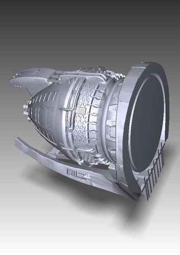 Firefly Serenity spaceship from Firefly 3D Print 212079 Firefly Serenity spaceship from Firefly 3D Print 212079