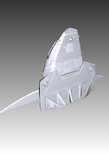 Firefly's shuttle from Firefly 3D Print 212089 Firefly's shuttle from Firefly 3D Print 212089