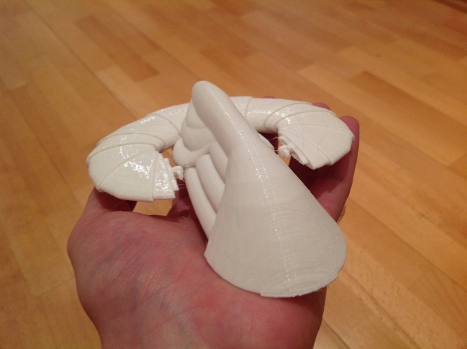 Stargate SG-1 alien spaceship from Grace episode 3D Print 212092 Stargate SG-1 alien spaceship from Grace episode 3D Print 212092