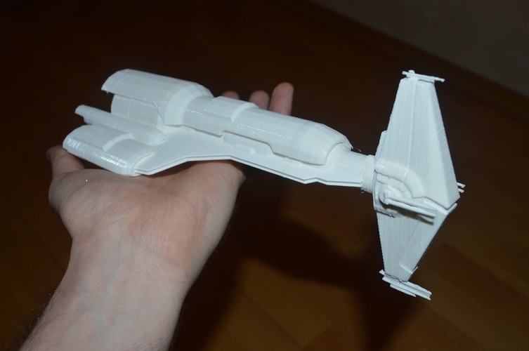 Star Wars KOTOR Hammerhead cruiser 3D Print 212099 Star Wars KOTOR Hammerhead cruiser 3D Print 212099