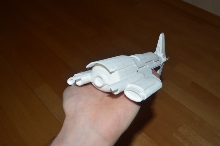 Star Wars KOTOR Hammerhead cruiser 3D Print 212100 Star Wars KOTOR Hammerhead cruiser 3D Print 212100