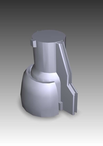 Star Wars KOTOR Hammerhead cruiser 3D Print 212106 Star Wars KOTOR Hammerhead cruiser 3D Print 212106