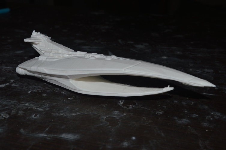 Star Wars KOTOR Leviathan Sith cruiser 3D Print 212119 Star Wars KOTOR Leviathan Sith cruiser 3D Print 212119