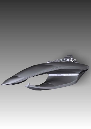 Star Wars KOTOR Leviathan Sith cruiser 3D Print 212120 Star Wars KOTOR Leviathan Sith cruiser 3D Print 212120
