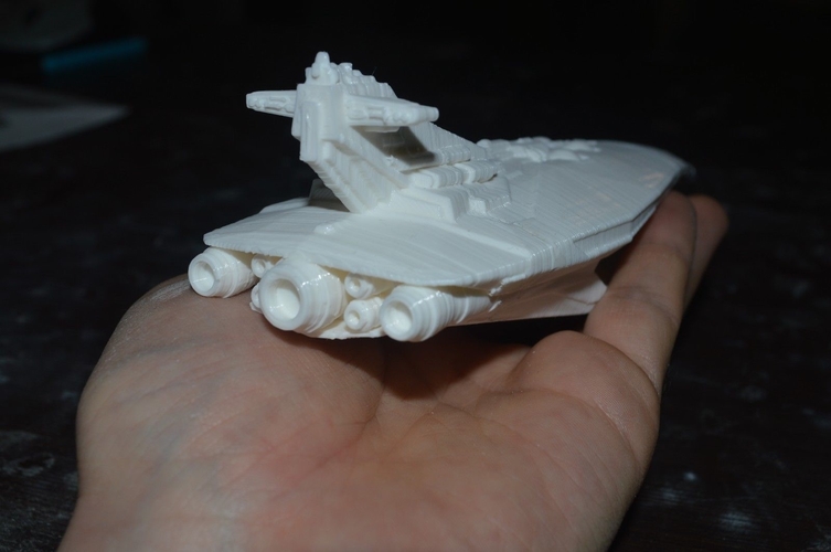 Star Wars KOTOR Leviathan Sith cruiser 3D Print 212124 Star Wars KOTOR Leviathan Sith cruiser 3D Print 212124