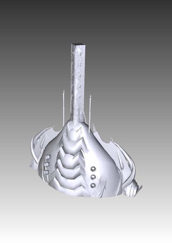 Lexx spaceship 3D Print 212135 Lexx spaceship 3D Print 212135