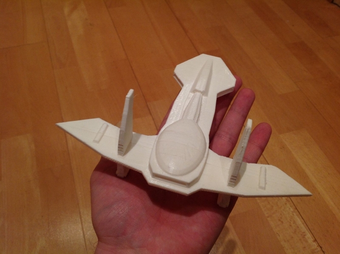 Stargate SG-1 O'Neill-class Asgard spaceship 3D Print 212154 Stargate SG-1 O'Neill-class Asgard spaceship 3D Print 212154