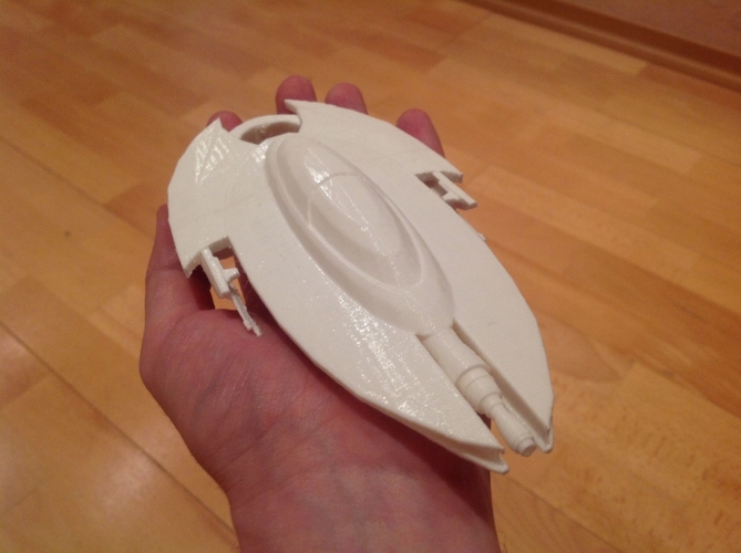 Stargate SG-1 Ori fighter 3D Print 212165 Stargate SG-1 Ori fighter 3D Print 212165
