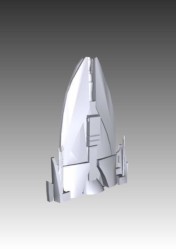 Stargate SG-1 Ori fighter 3D Print 212173 Stargate SG-1 Ori fighter 3D Print 212173