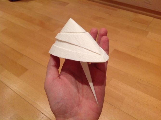 Stargate SG-1 Osiris spaceship 3D Print 212174 Stargate SG-1 Osiris spaceship 3D Print 212174