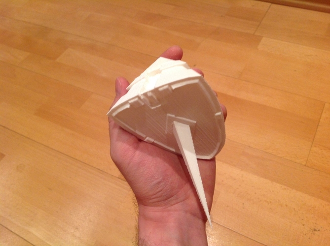 Stargate SG-1 Osiris spaceship 3D Print 212176 Stargate SG-1 Osiris spaceship 3D Print 212176