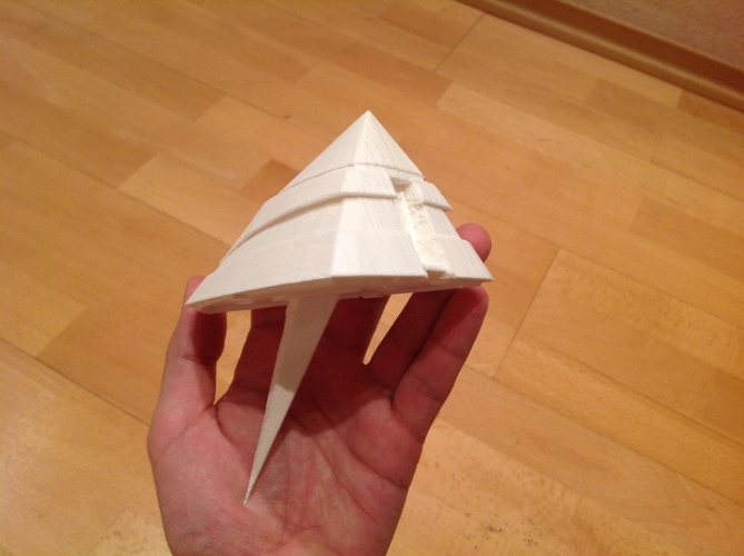 Stargate SG-1 Osiris spaceship 3D Print 212177 Stargate SG-1 Osiris spaceship 3D Print 212177
