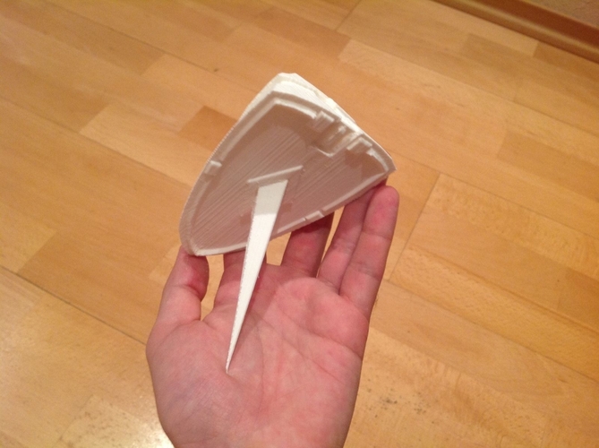 Stargate SG-1 Osiris spaceship 3D Print 212178 Stargate SG-1 Osiris spaceship 3D Print 212178
