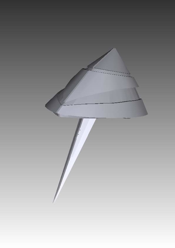 Stargate SG-1 Osiris spaceship 3D Print 212181 Stargate SG-1 Osiris spaceship 3D Print 212181