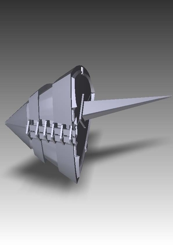 Stargate SG-1 Osiris spaceship 3D Print 212182 Stargate SG-1 Osiris spaceship 3D Print 212182
