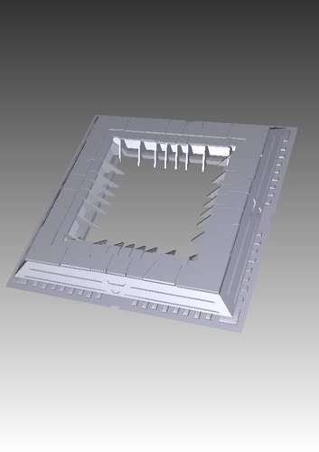 Stargate Ra spaceship 3D Print 212188 Stargate Ra spaceship 3D Print 212188