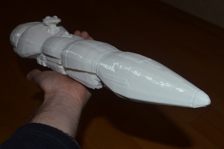Star Wars Imperial Strike cruiser 3D Print 212203 Star Wars Imperial Strike cruiser 3D Print 212203
