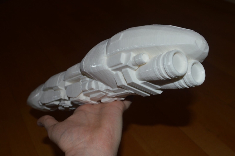Star Wars Imperial Strike cruiser 3D Print 212205 Star Wars Imperial Strike cruiser 3D Print 212205