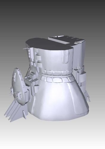 Star Wars Imperial Strike cruiser 3D Print 212212 Star Wars Imperial Strike cruiser 3D Print 212212