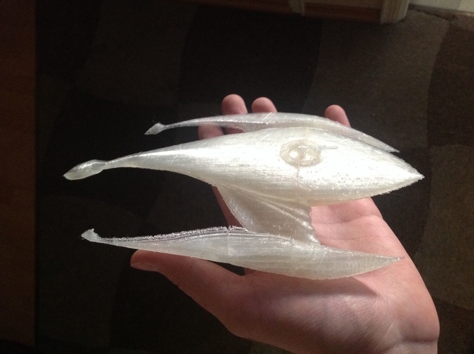Talyn Leviathan spaceship from Farscape 3D Print 212225 Talyn Leviathan spaceship from Farscape 3D Print 212225