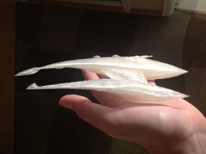 Talyn Leviathan spaceship from Farscape 3D Print 212226 Talyn Leviathan spaceship from Farscape 3D Print 212226