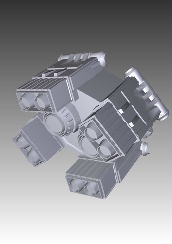 Star Wars The Old Republic Thranta cruiser 3D Print 212237 Star Wars The Old Republic Thranta cruiser 3D Print 212237