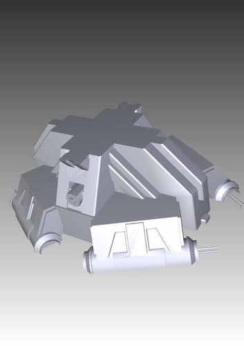 Star Wars The Old Republic Thranta cruiser 3D Print 212239 Star Wars The Old Republic Thranta cruiser 3D Print 212239