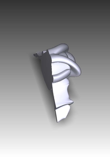 Stargate Atlantis Wraith Dart fighter 3D Print 212274 Stargate Atlantis Wraith Dart fighter 3D Print 212274