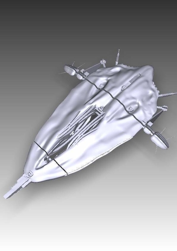 Stargate Atlantis Wraith Hive 3D Print 212285 Stargate Atlantis Wraith Hive 3D Print 212285