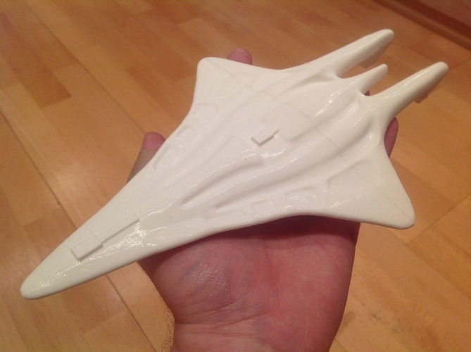 Stargate Atlantis Wraith cruiser 3D Print 212287 Stargate Atlantis Wraith cruiser 3D Print 212287