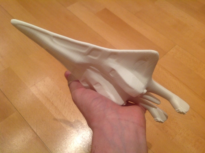 Stargate Atlantis Wraith cruiser 3D Print 212291 Stargate Atlantis Wraith cruiser 3D Print 212291
