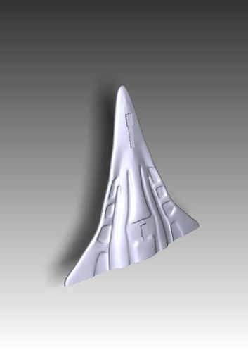 Stargate Atlantis Wraith cruiser 3D Print 212293 Stargate Atlantis Wraith cruiser 3D Print 212293