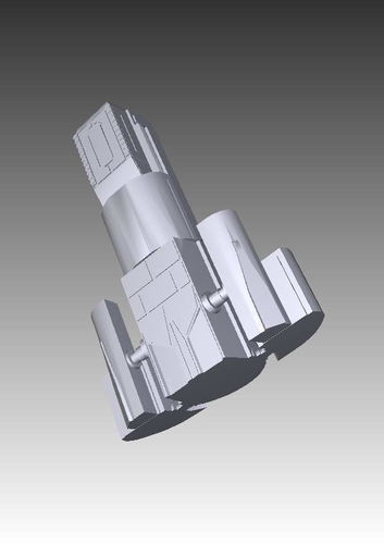 Stargate Atlantis Argard Vanir spaceship 3D Print 212310 Stargate Atlantis Argard Vanir spaceship 3D Print 212310