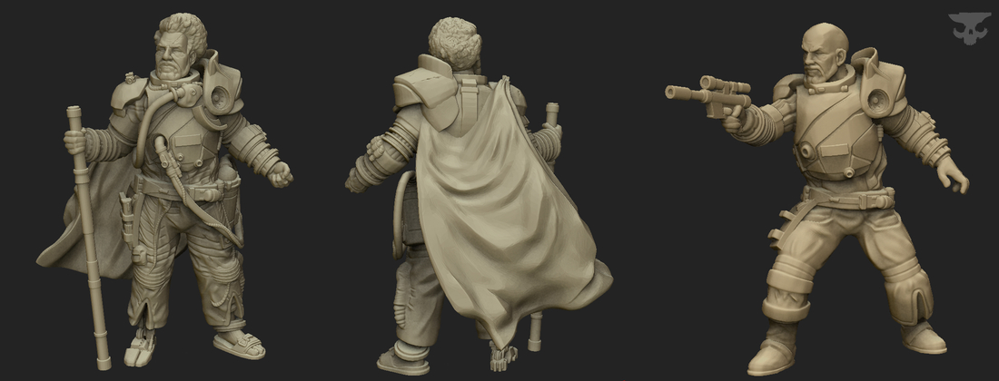 Zealot Leader Bundle 3D Print 212341 Zealot Leader Bundle 3D Print 212341