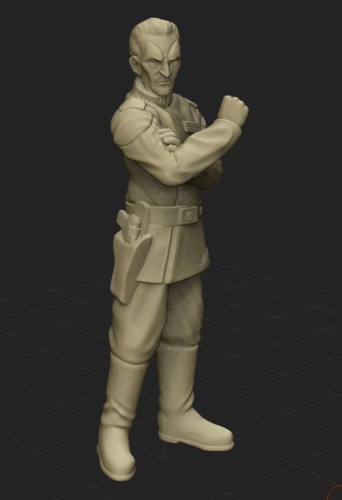 The Cunning Admiral 3D Print 212342 The Cunning Admiral 3D Print 212342