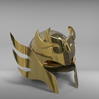 Libra helmet from Saint Seiya - Thumbnail 2