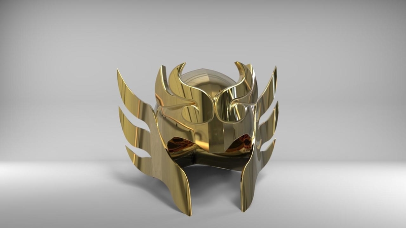 Libra helmet from Saint Seiya