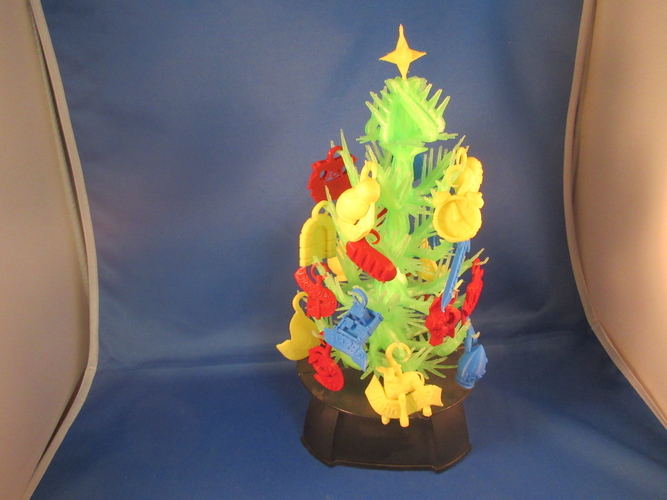Christmas Scripture Tree 3D Print 212497