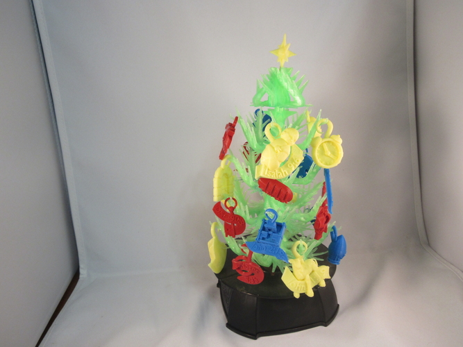 Christmas Scripture Tree 3D Print 212500