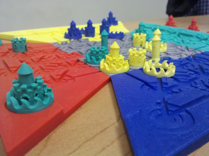 Troke - Castle Chess Game 3D Print 212544