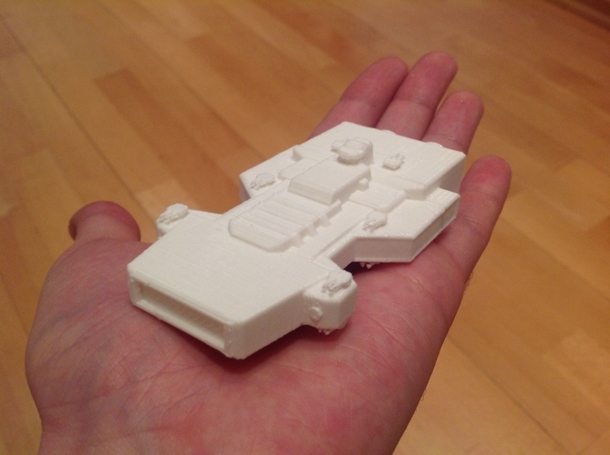 Babylon 5 Artemis spaceship 3D Print 212648 Babylon 5 Artemis spaceship 3D Print 212648