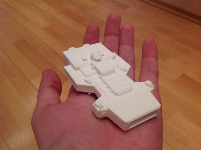 Babylon 5 Artemis spaceship 3D Print 212649 Babylon 5 Artemis spaceship 3D Print 212649