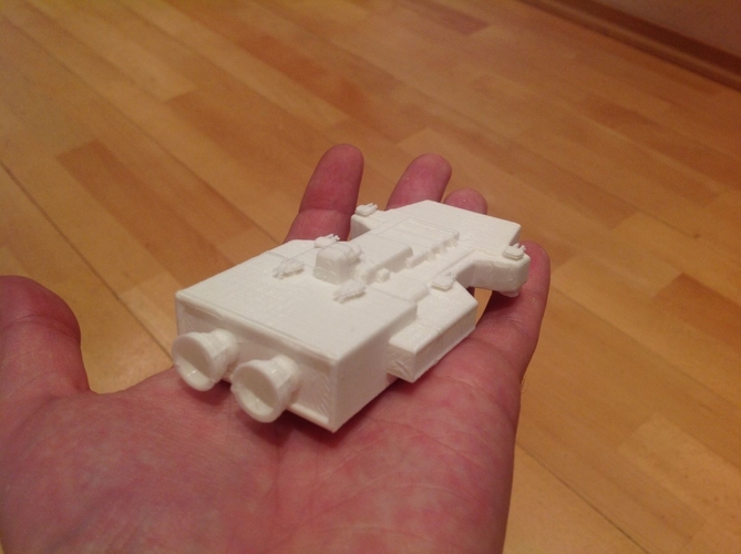 Babylon 5 Artemis spaceship 3D Print 212650 Babylon 5 Artemis spaceship 3D Print 212650
