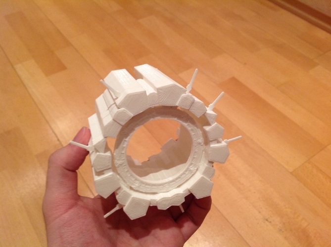 Stargate Atlantis Asuran satellite 3D Print 212655 Stargate Atlantis Asuran satellite 3D Print 212655