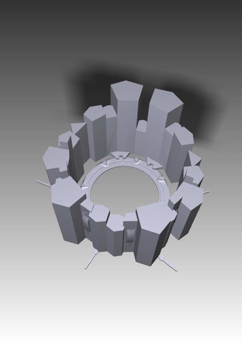 Stargate Atlantis Asuran satellite 3D Print 212656 Stargate Atlantis Asuran satellite 3D Print 212656