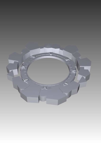 Stargate Atlantis Asuran satellite 3D Print 212660 Stargate Atlantis Asuran satellite 3D Print 212660