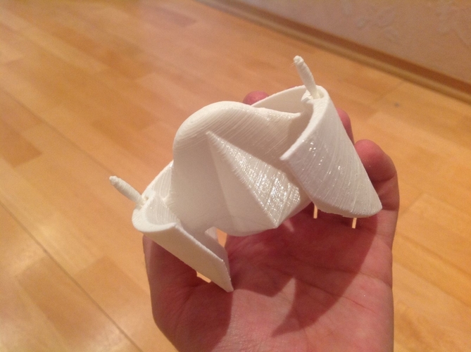 Stargate SG-1 Guauld Needle Threader glider 3D Print 212675 Stargate SG-1 Guauld Needle Threader glider 3D Print 212675