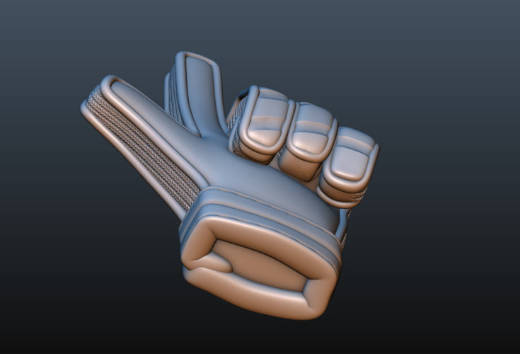 Goalkeeper Glove 3D Print 212748