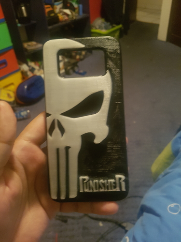 Punisher Case Galaxy s7 edge 3D Print 212972